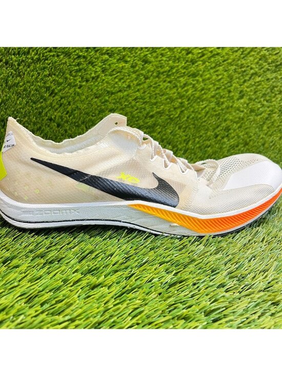 Nike Other - Nike ZoomX Dragonfly XC Mens Size 11.5 White Orange Running Track & Field Spikes